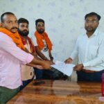 महाराणा प्रताप चौक के सौंदर्यीकरण एवं प्रतिमा स्थापना की मांग, कार्यपालक पदाधिकारी को सौंपा गया आवेदन