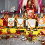 कामाख्या देवी मंदिर की द्वितीय वर्षगांठ पर कलश यात्रा, अखंड कीर्तन व भंडारे का आयोजन