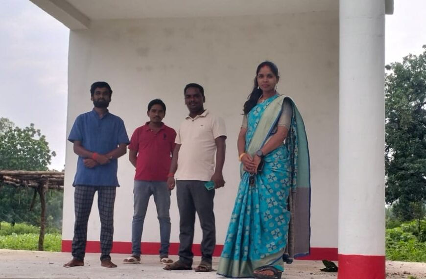 झुरही कैलान विद्यालय में सांस्कृतिक मंच निर्माण कार्य अंतिम चरण में, 15 अगस्त से पहले पूरा करने के निर्देश