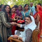 हजारों बहनों ने रामाशीष यादव को बाँधी राखी, दोहराया पिछले वर्ष का रिकॉर्ड*
