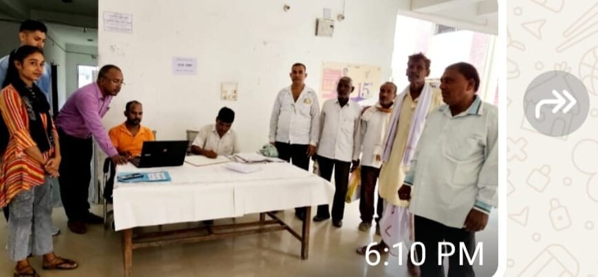 जनता दरबार में कुल 34 आवेदन हुए प्राप्त,