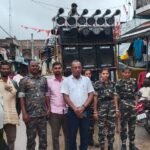 मझिआंव-बरडीहा में शांतिपूर्ण माहौल में दुर्गा प्रतिमा विसर्जन जुलूस संपन्न