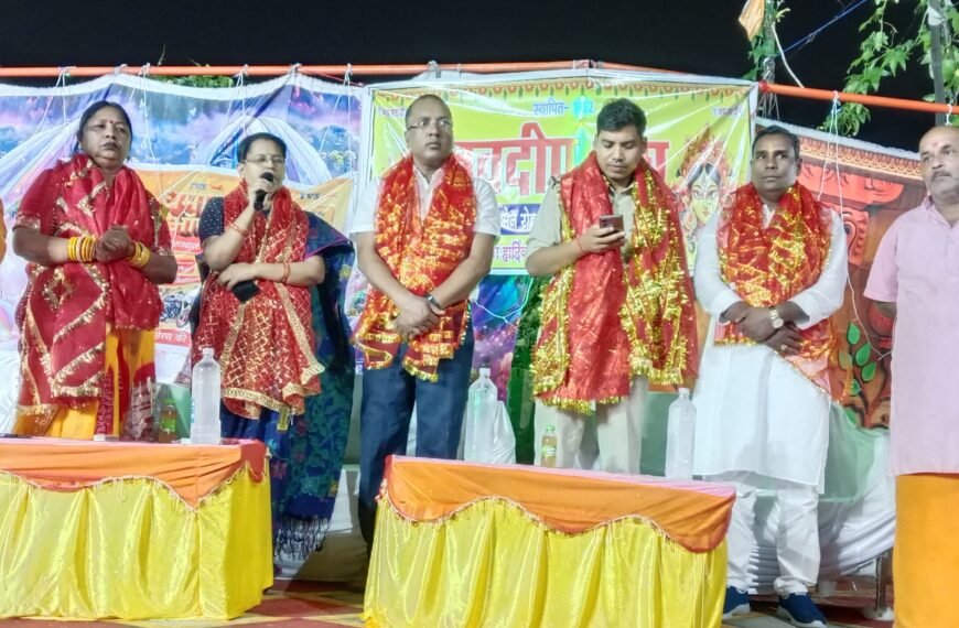 नवमी तिथि पर कन्या पूजन और मां शेरावाली…